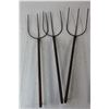 Image 2 : (3) 3-Prong Pitchforks, Whistle, Toothbrush Holder