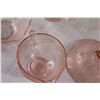 Image 3 : Florentine Pink Depression Glass Dishes
