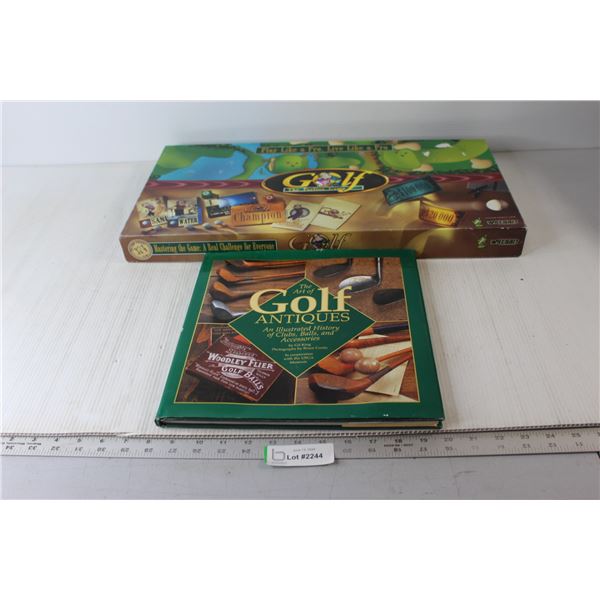 Golf The Perfect Game - Sealed, The Art of Golf Antiques Book