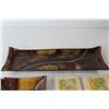 Image 3 : Glass Serving Tray and Plate, (6) Cement Coasters