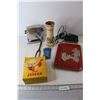 Image 1 : D-Link Router, Tin Tray, Vase, Misc.