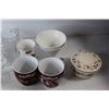 Image 4 : Coffee Cups, Glass Cups, Plates, Bowls, Misc.