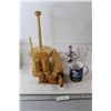 Image 1 : Paper towel Holder, Salt & Pepper Shakers, Rolling Pin, Misc.