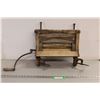 Image 1 : Vintage Wood & Cast Iron Wash Machine Hand Ringer System