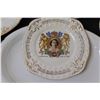 Image 2 : (5) 2 - Large Meakin England Serving Platters; Queen Elizabeth Coronation Plate