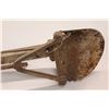 Image 4 : * Antique Wood & Cast Iron Post Hole Digger