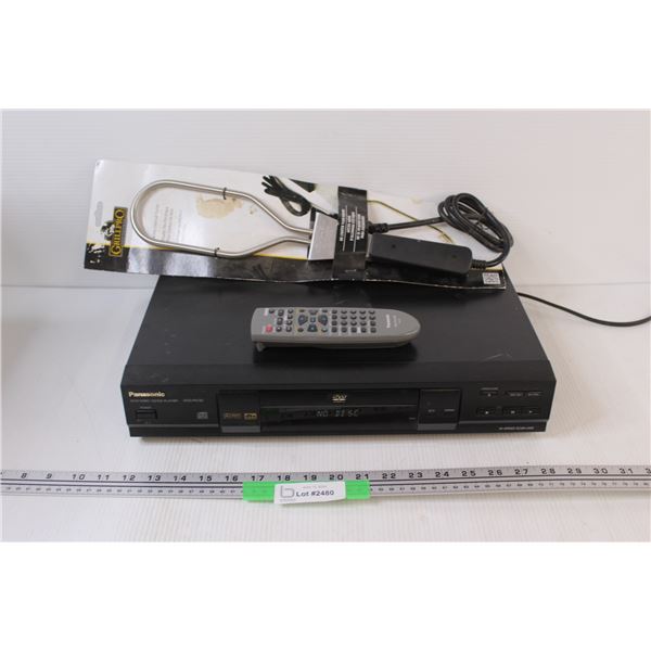 (3) Grill Pro Electric BBQ Lighter: Panasonic DVD-RD30 Player & Remote - Powers Up