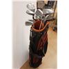 Image 7 : *(11) Golf Clubs and Carry Bag with Stands and Dual Carry Straps