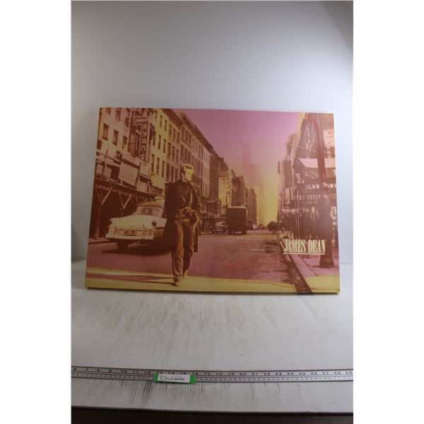 *James Dean Vinyl Print - 31 1/2" x 24"