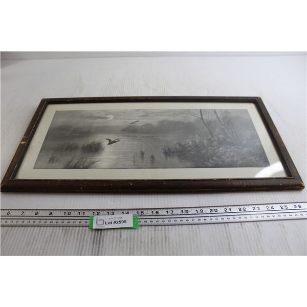 Bird Print - 22 1/2" x 11 1/2"