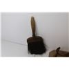 Image 2 : Vintage Items - Cutter on Board - Scribe - Carpenters Mallet - Whisk Broom - Thread Holder