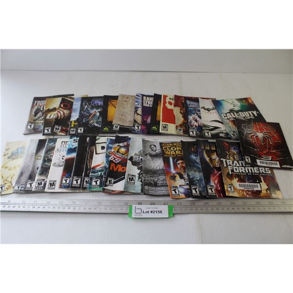 (34) Gaming Booklets