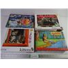 Image 1 : (4) Puzzles-as is