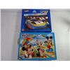 Image 3 : (3) Puzzles-Hot wheels, Sesame Street and Mickey Mouse