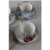 Image 4 : (6) Sets of Teacups & Saucers - Royal Grafton, Foley China