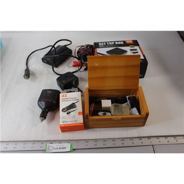 Set Top Box, Car Charger, Car Adapters, Misc.