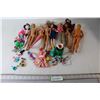 Image 1 : Assorted Barbie Dolls with Clothes and Shoes