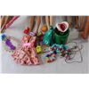 Image 2 : Assorted Barbie Dolls with Clothes and Shoes