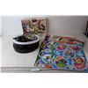 Image 1 : Puzzle, Selfie Ring Light (Works), (8) Sheets of Decoration Stickers for Windows