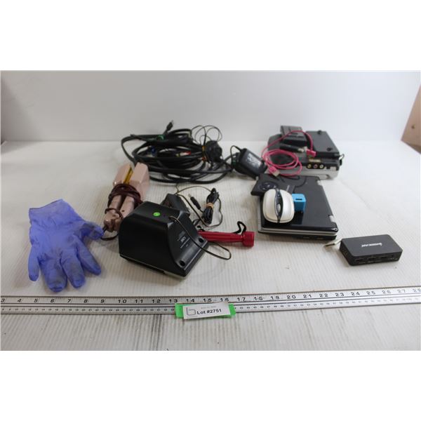 Hair Crimper, Computer Mouse, Misc.