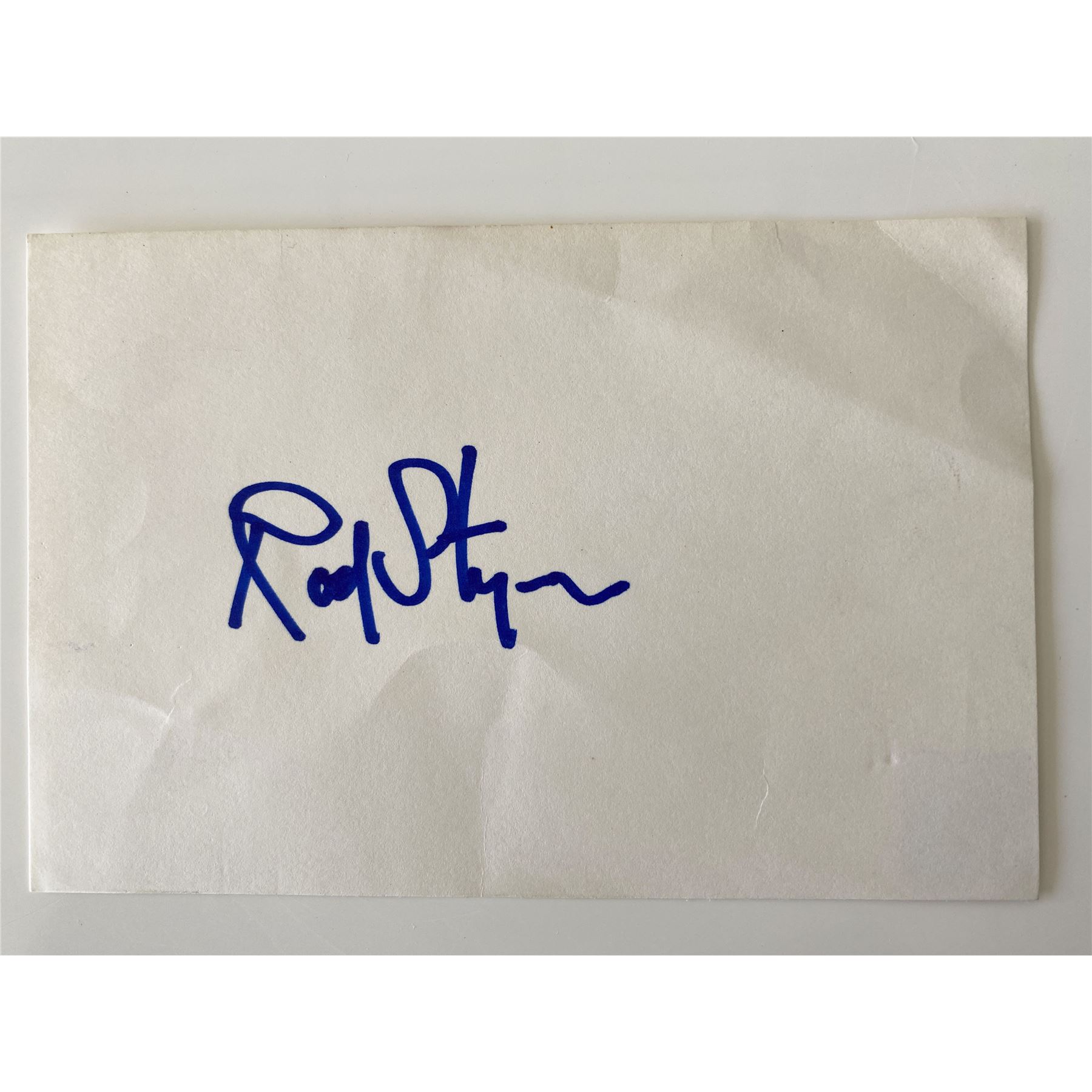 Stan Rothstein Signature On The Waterfront Rod Steiger Signature Cut