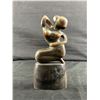 Image 1 : Unique Polished Horn Carving Of Posing Woman. Approx. 6" H