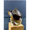Image 3 : Nicely Detailed Cowboy Bottle Stopper On Wood Block Displayer. Approx. 6" H