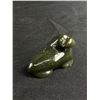 Image 1 : BC Jade Carved Walrus. Approx. 2" L