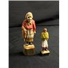 Image 2 : Lot Of Vintage Whimsical Folk Art Wood Carvings Some Signed.