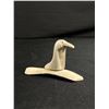 Image 1 : Vintage Bone Carving Of Bird. Approx. 2" H x 3 1/2" L