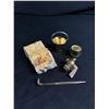 Image 1 : Assortment Of Brass Collectibles & 4" Rock Slab