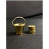 Image 3 : Assortment Of Brass Collectibles & 4" Rock Slab