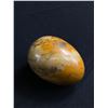 Image 2 : Egg Shaped Stone, Painted Egg In Display Case & Blown Glass Dog