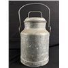 Image 1 : Vintage Galvanized Metal C.P.R Cream/Water Jug w/ Lid. Approx. 14" H