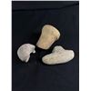 Image 1 : Lot of 3 West Coast Native Rock Tools Found on The Fraser River Years ago