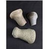 Image 1 : Lot of 3 West Coast Native Rock Tools Found on The Fraser River Years ago