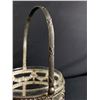 Image 3 : Vintage Studio Silversmiths Ornate Metal Ice Bucket & Tongs w/ Glass Insert. Made In China