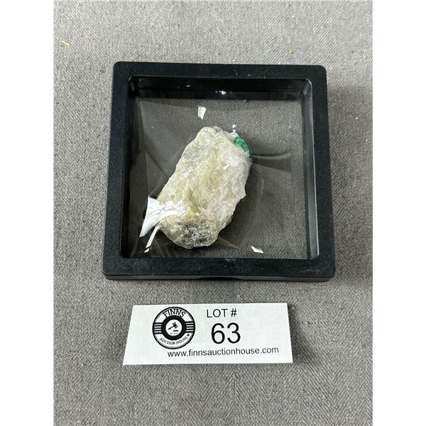 Genuine Natural Emerald In Matrix. MSRP $1500.00