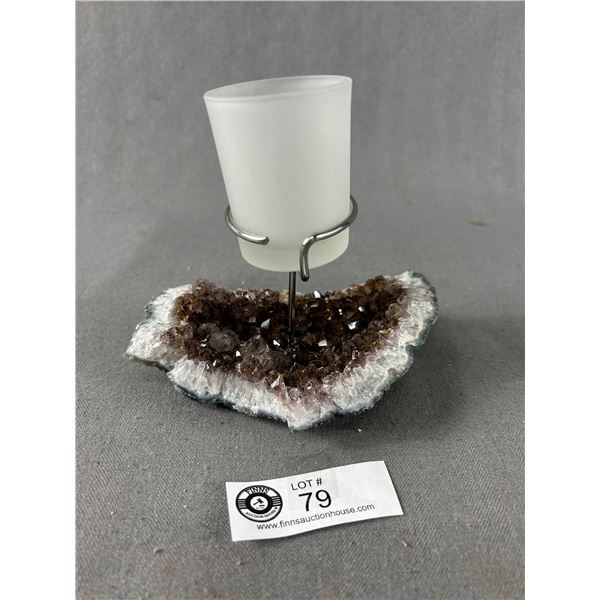 Amethyst Candle Holder. MSRP $480.00