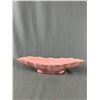 Image 2 : Fabulous Mid Century Modern California Originals Pink & Gold Console Centerpiece Bowl & Matching Cup