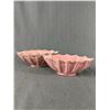 Image 3 : Fabulous Mid Century Modern California Originals Pink & Gold Console Centerpiece Bowl & Matching Cup