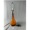 Image 1 : Stunning Mid Century Modern Glass Table Lamp