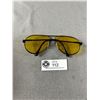 Image 2 : Vintage Aviator Glasses- Yellow Lens