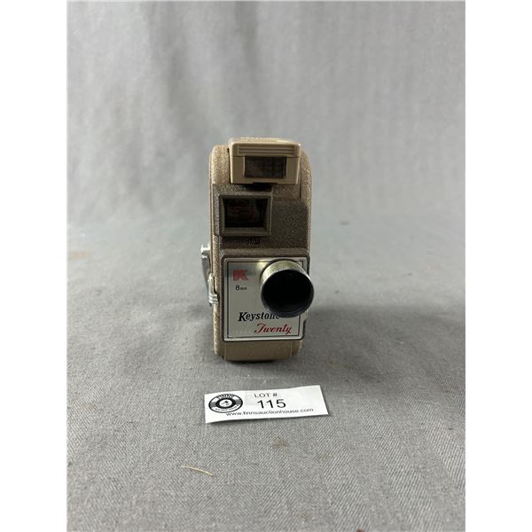 Vintage eystone Twenty 8mm  Movie Camera