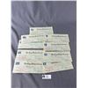Image 1 : 10 Vintage Royal Bank (Vancouver) Cancelled Cheoves