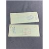 Image 3 : 10 Vintage Royal Bank (Vancouver) Cancelled Cheoves