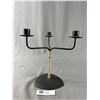 Image 1 : Very Cool Mid Century Modern 3 Branch Candelabra
