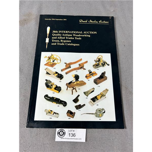 2001 Davis Stanley Tool Auction Catalouge