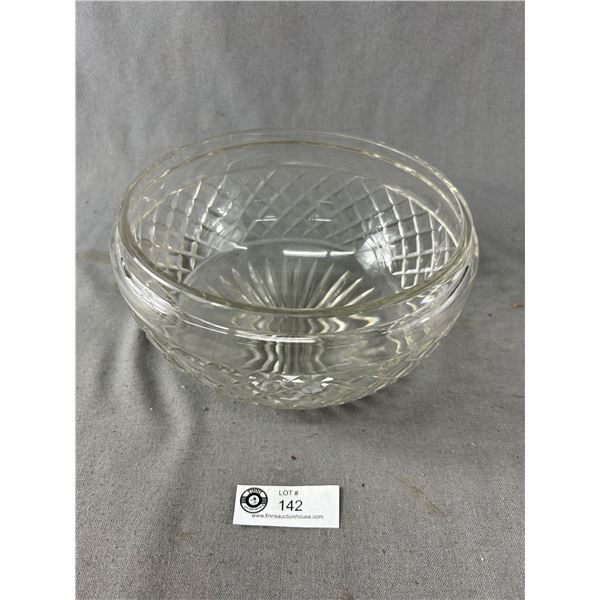 1930s Cut Crystal Lamp Shade (Nice Item)