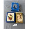 Image 1 : 3 Vintage Xmas Card Boxes 1930s to 50s